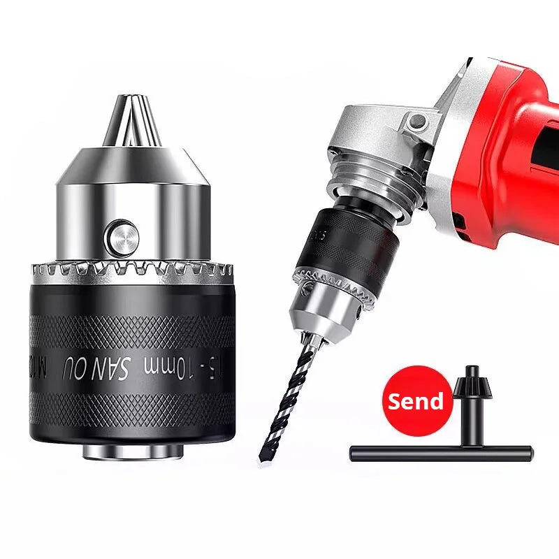 Adaptateur Mandrin Perceuse + adaptateur محول لامون لشنيول