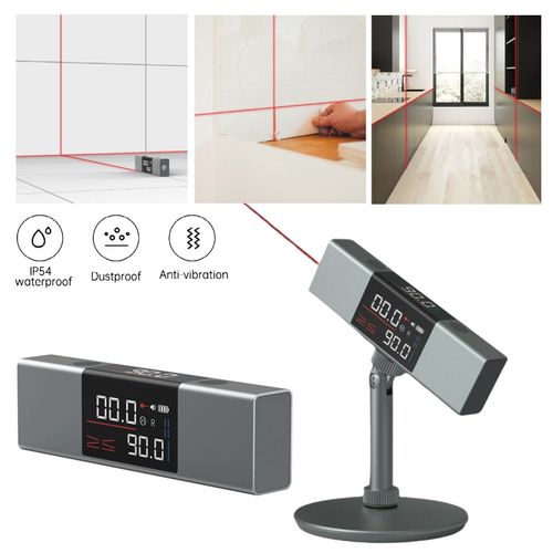 جهاز قياس الزوايا باستعمال الليزر شاشة عالية الدقة