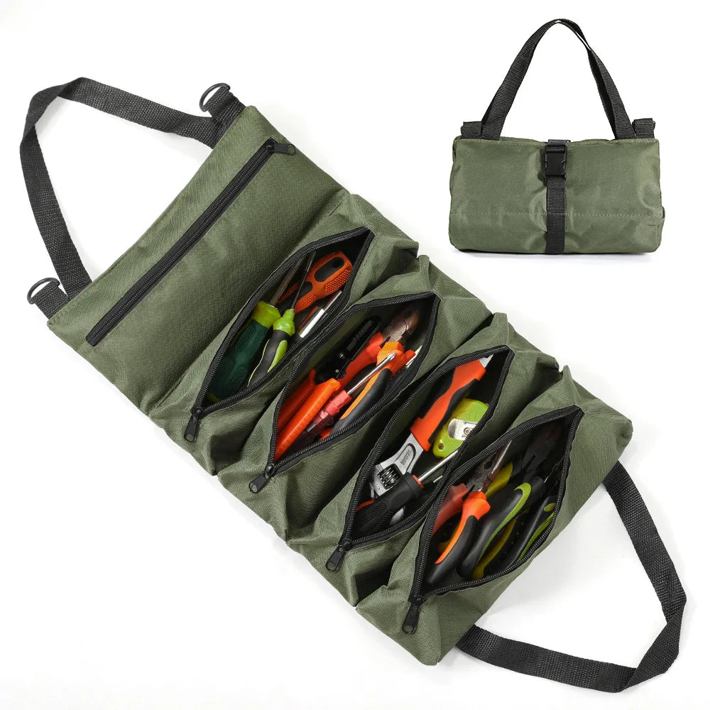 Tool Roll up Bag Sac à outils multifonctionnel حقيبة أدوات محمولة متعددة الوظائف