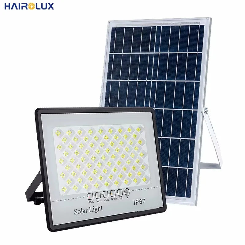 مصباح الطاقة الشمسية PROJECTEUR SOLAIRE LED 25w 40w 60w 120W