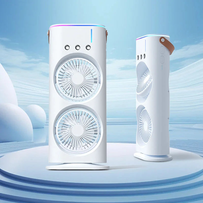 مروحة تبريد محمولة، مبرد هواء و مكيف محمول Mini Cold Air Conditioner