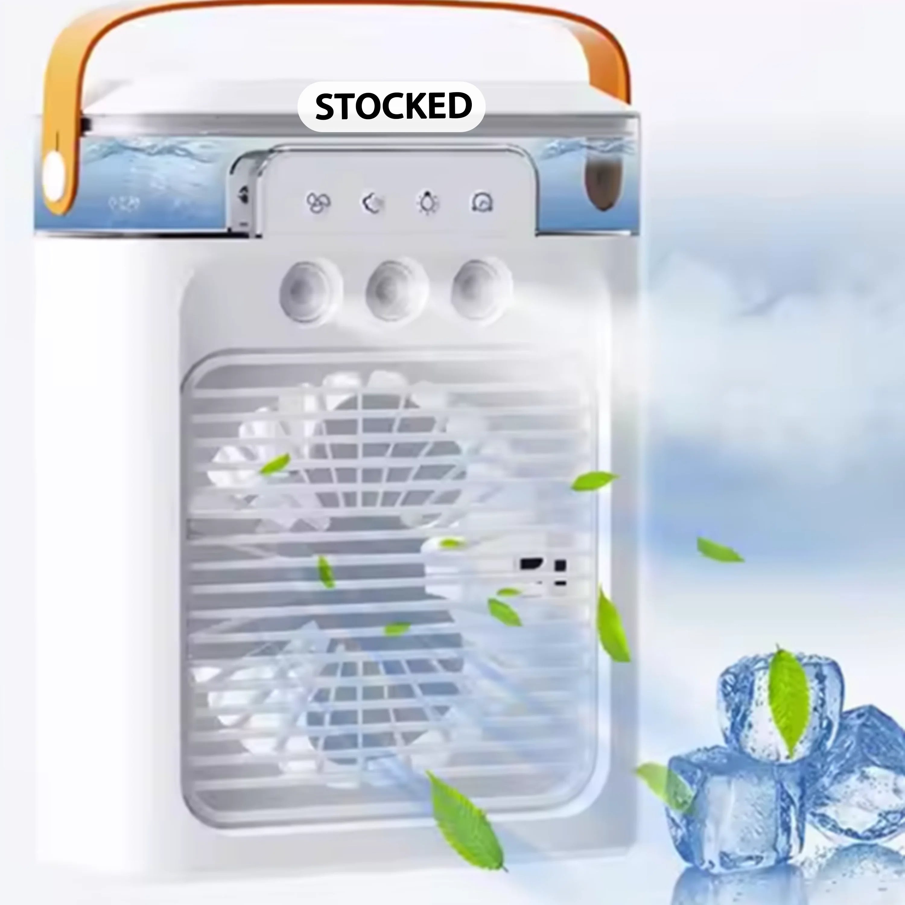 مروحة تبريد صغيرة محمولة، مبرد هواء و مكيف محمول Mini Cold Air Conditioner