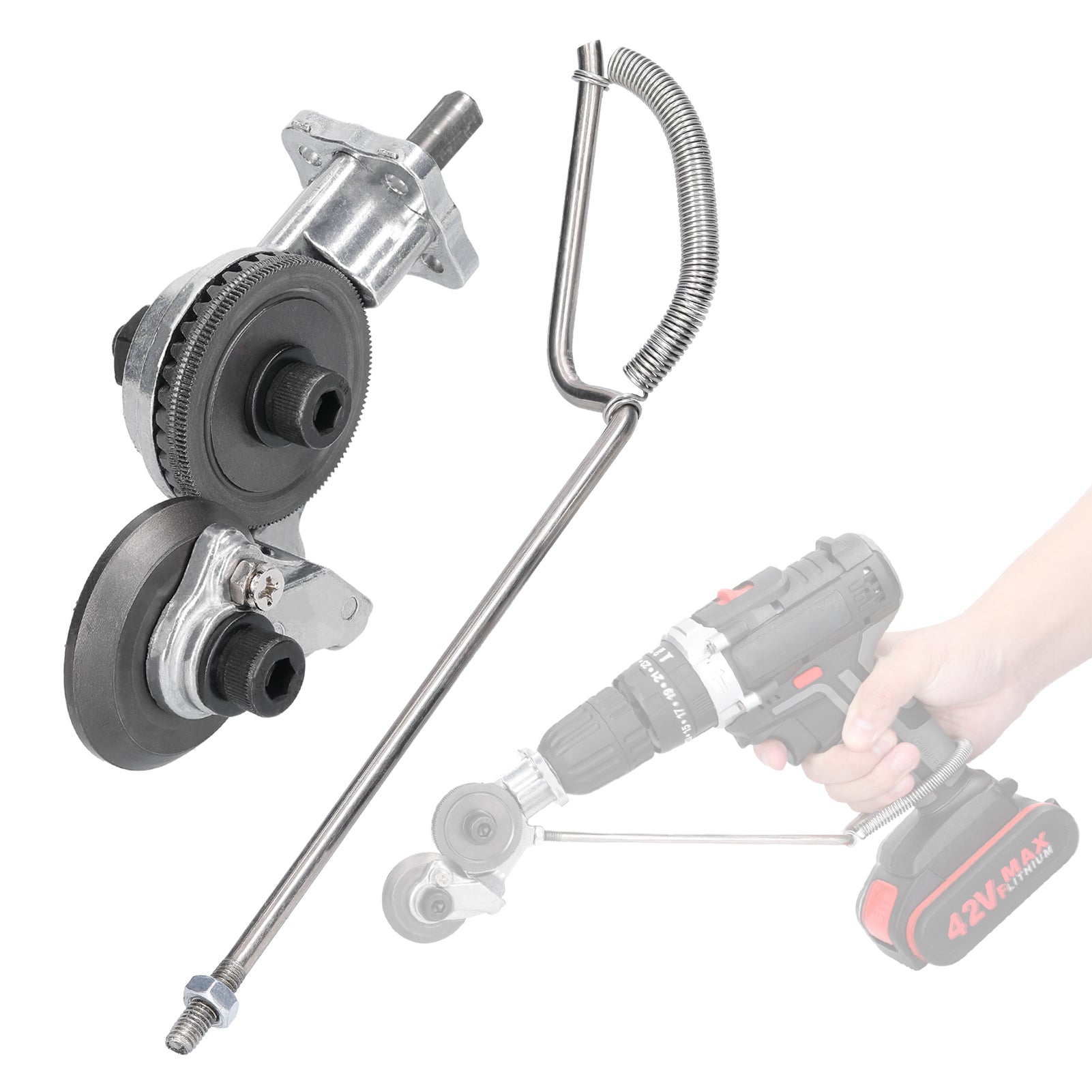 أداة تقطيع الصفائح المعدنية : قطع الطولا, القصدير. الزنك و ورق الأليمنيوم بسهولة