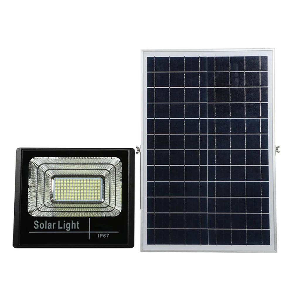 مصباح الطاقة الشمسية flood solar light PROJECTEUR SOLAIRE LED 25W