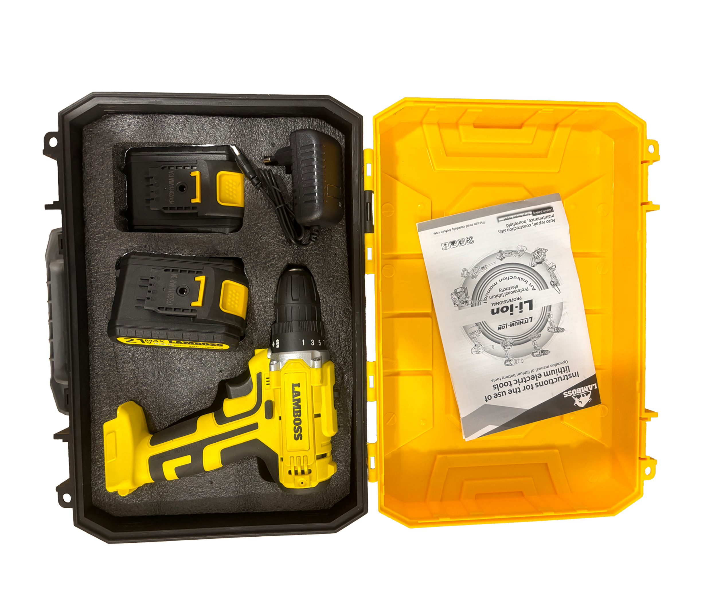 مثقاب ومفك البراغي perseuse viseuse 21V LAMBOSS