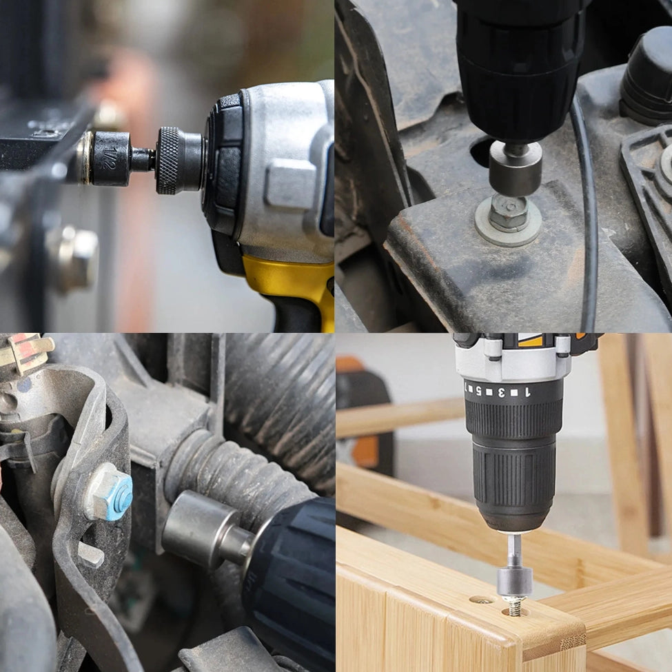 Jeu de mèches pour tournevis pack 09 douille pour visseuse 9 قطع من رؤوس مفكات البراغي