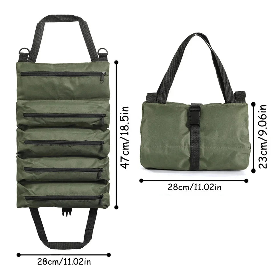Tool Roll up Bag Sac à outils multifonctionnel حقيبة أدوات محمولة متعددة الوظائف