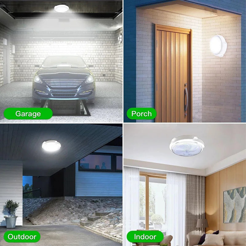Plafonnier Solaire 200W LED Solar Ceiling Light المصباح الشمسي السقفي بقدرة 200 واط