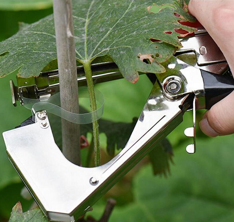 Taying Machine Tools آلة ربط النباتات والأشجار سهلة لدعم وربط النباتات بالعصي