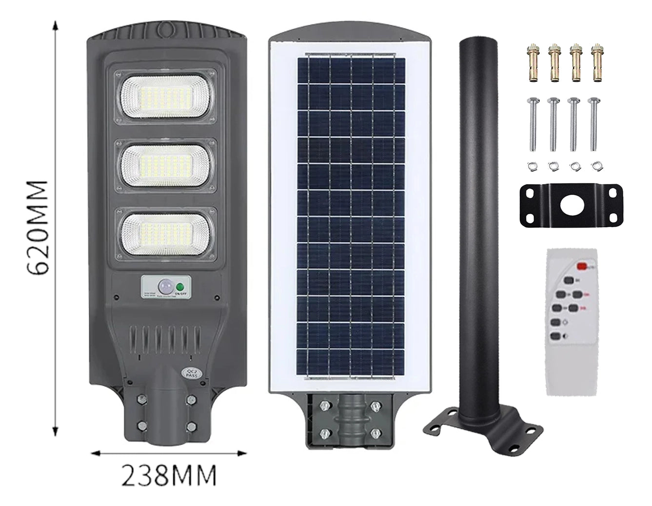 مصباح الطاقة الشمسية solar light lamp 350 watt projecteur solaire