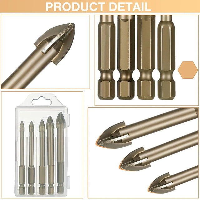 باك 09 ميشات متعددة الوظائف Mèches forets perceuse رؤوس إحداث الثقوب drill bit