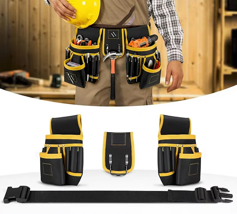 Tool Belt Bag Professional Pocket Carpenters حزام أدوات مع صدرية احترافي