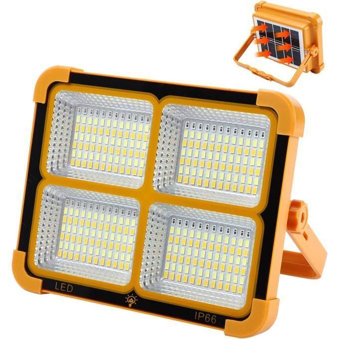 Projecteur Solaire LED puissant rechargeable pour Camping 200w/100w كشاف قابل لإعادة الشحن بالطاقة الشمسية
