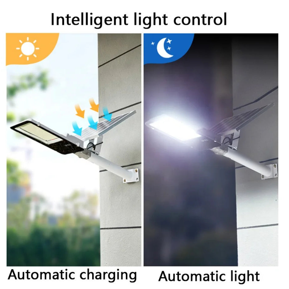 بروجكتور الطاقة الشمسية LED Projector Solar Street Light with Remote Control 600w