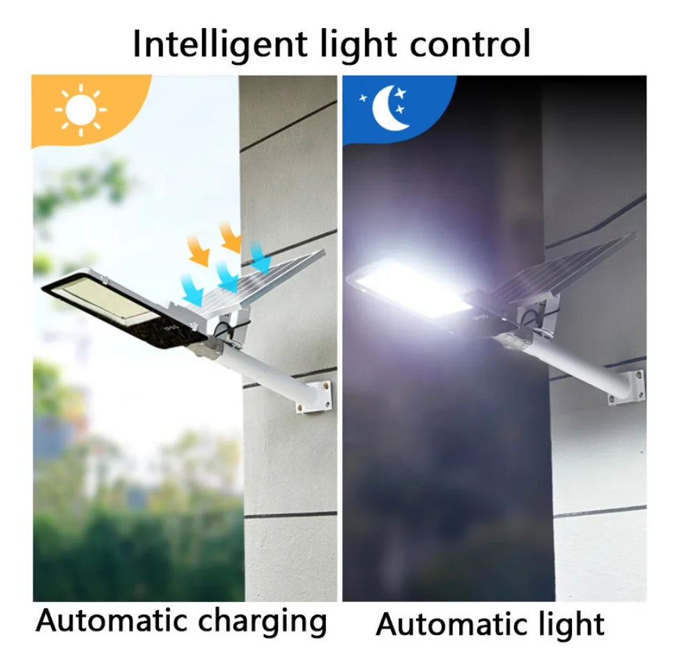 بروجكتور الطاقة الشمسية LED Projector Solar Street Light with Remote Control 600w