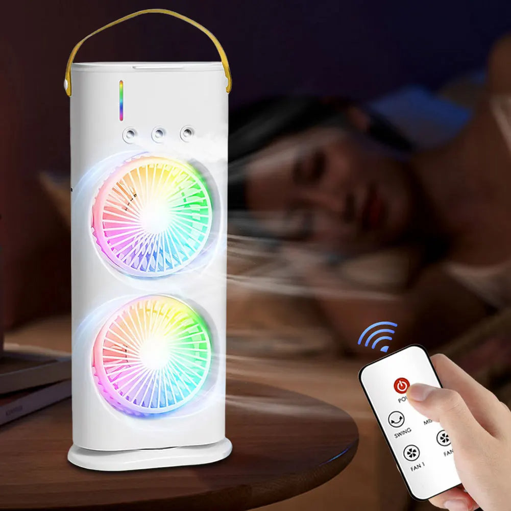 مروحة تبريد محمولة، مبرد هواء و مكيف محمول Mini Cold Air Conditioner