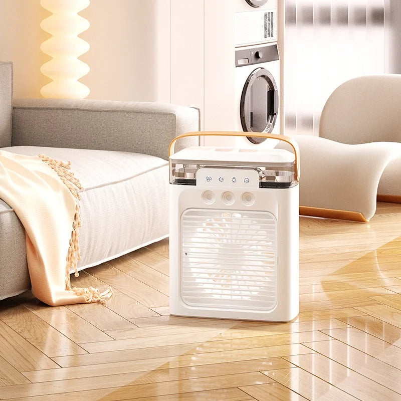 مروحة تبريد صغيرة محمولة، مبرد هواء و مكيف محمول Mini Cold Air Conditioner