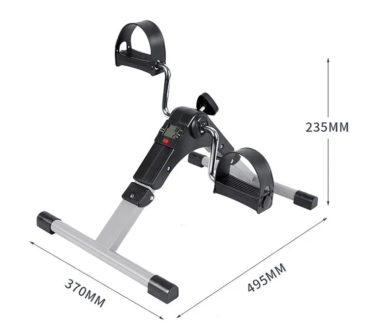 جهاز تمرين الأرجل والساقين دراجة تمرين صغيرة قابلة للطي Mini vélo d'exercice Pliable Mini Exercise Bike