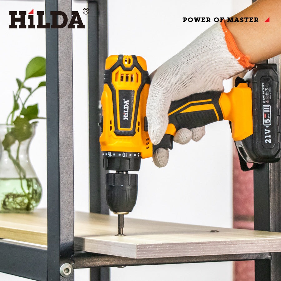 مثقاب ومفك البراغي perseuse viseuse 21V HILDA cordless drill