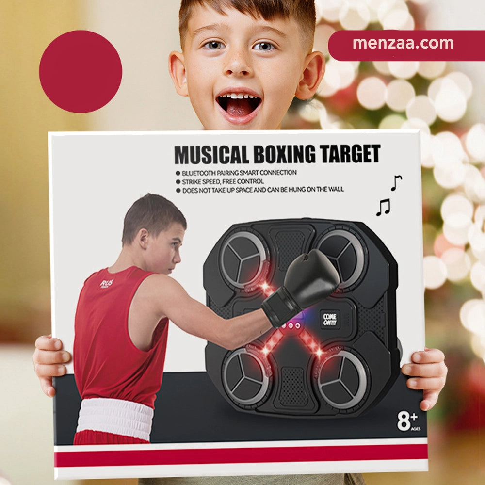 آلة الملاكمة الذكية مع الموسيقى و بلوثوت Machine de boxe murale intelligente avec musique électronique bluetooth et gants