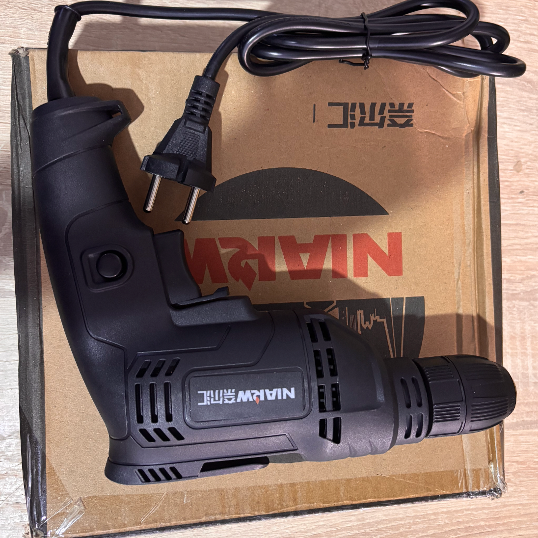 مثقاب ومفك البراغي perseuse viseuse electrique NIARW cordless drill 550W