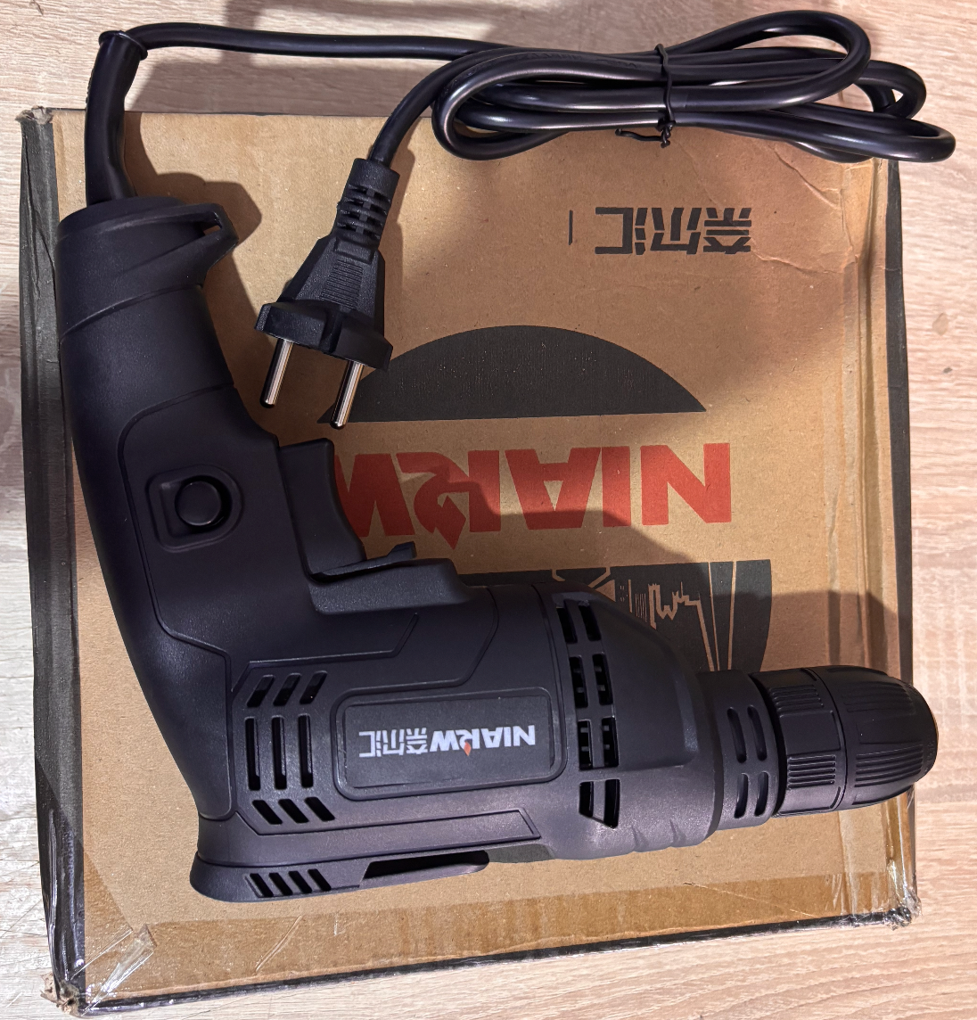 مثقاب ومفك البراغي perseuse viseuse electrique NIARW cordless drill 550W