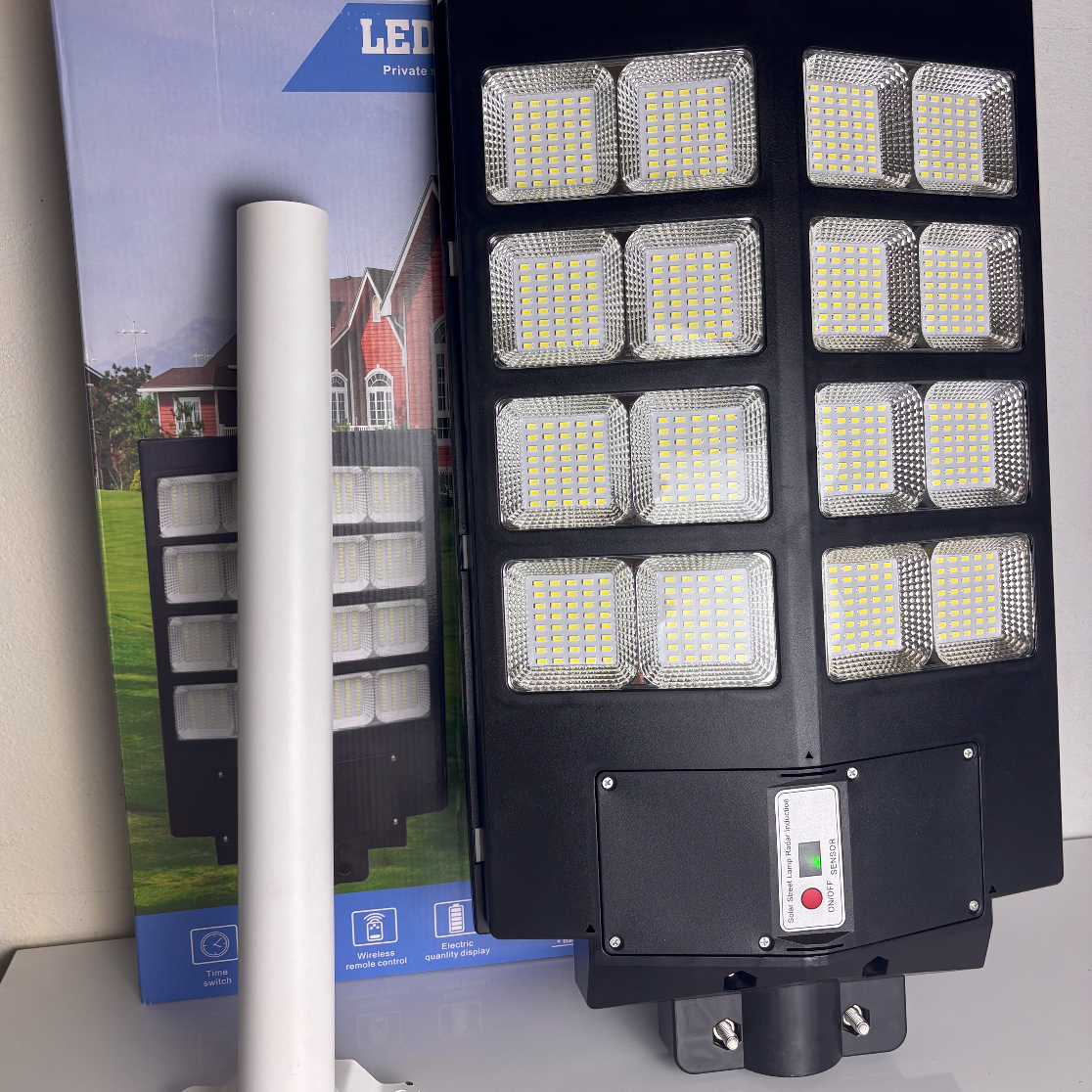 مصباح الطاقة الشمسية Solar Street Light 600w Garden Solar Lighting