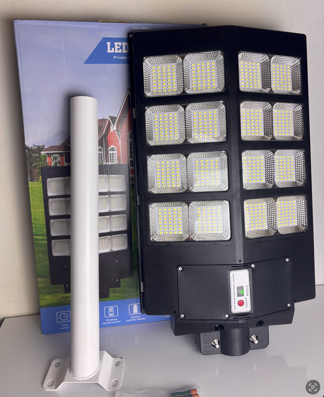 مصباح الطاقة الشمسية Solar Street Light 600w Garden Solar Lighting