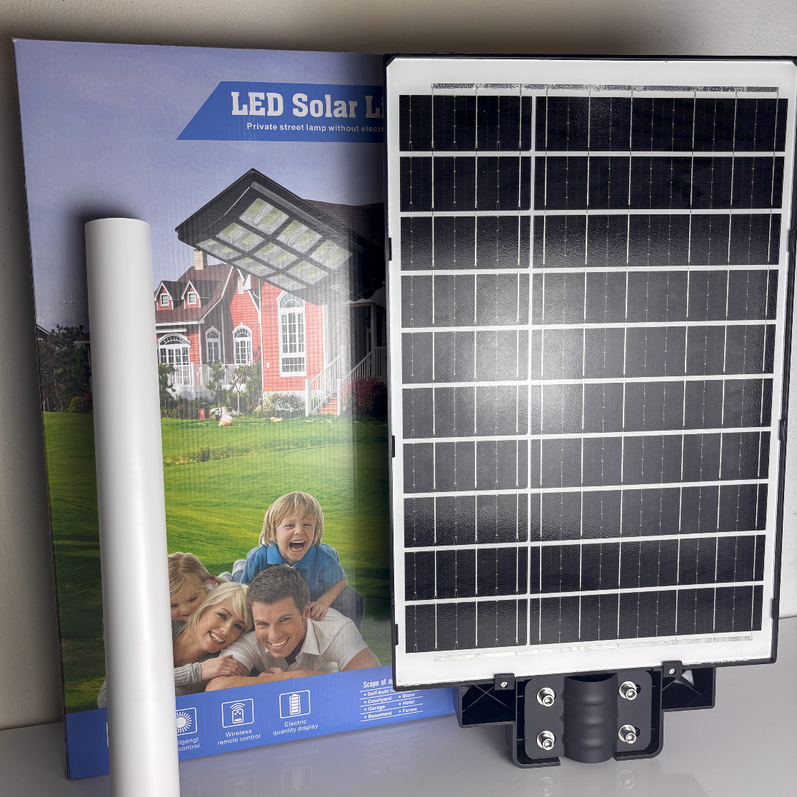 مصباح الطاقة الشمسية Solar Street Light 600w Garden Solar Lighting