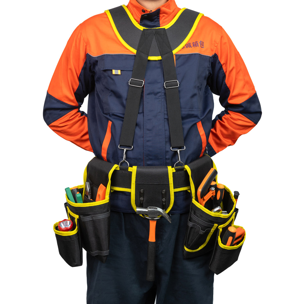 Tool Belt Bag Professional Pocket Carpenters حزام أدوات مع صدرية Tool Belt Vest