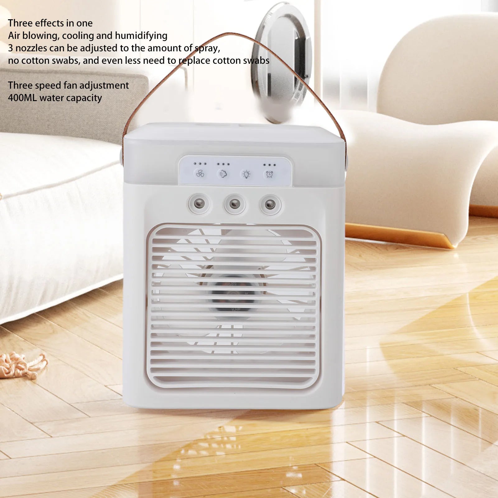 مروحة تبريد صغيرة محمولة، مبرد هواء و مكيف محمول Mini Cold Air Conditioner