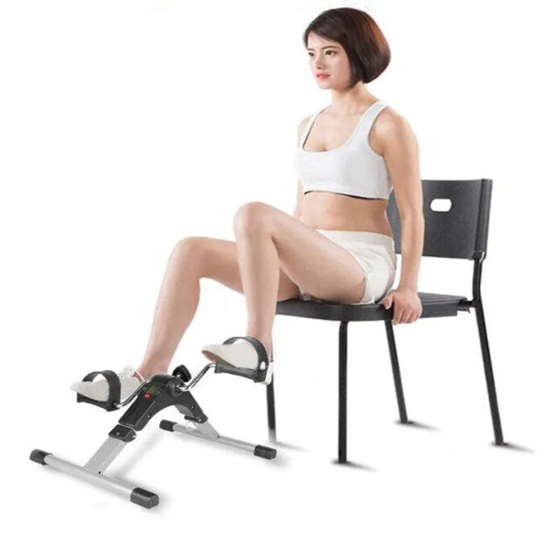 جهاز تمرين الأرجل والساقين دراجة تمرين صغيرة قابلة للطي Mini vélo d'exercice Pliable Mini Exercise Bike