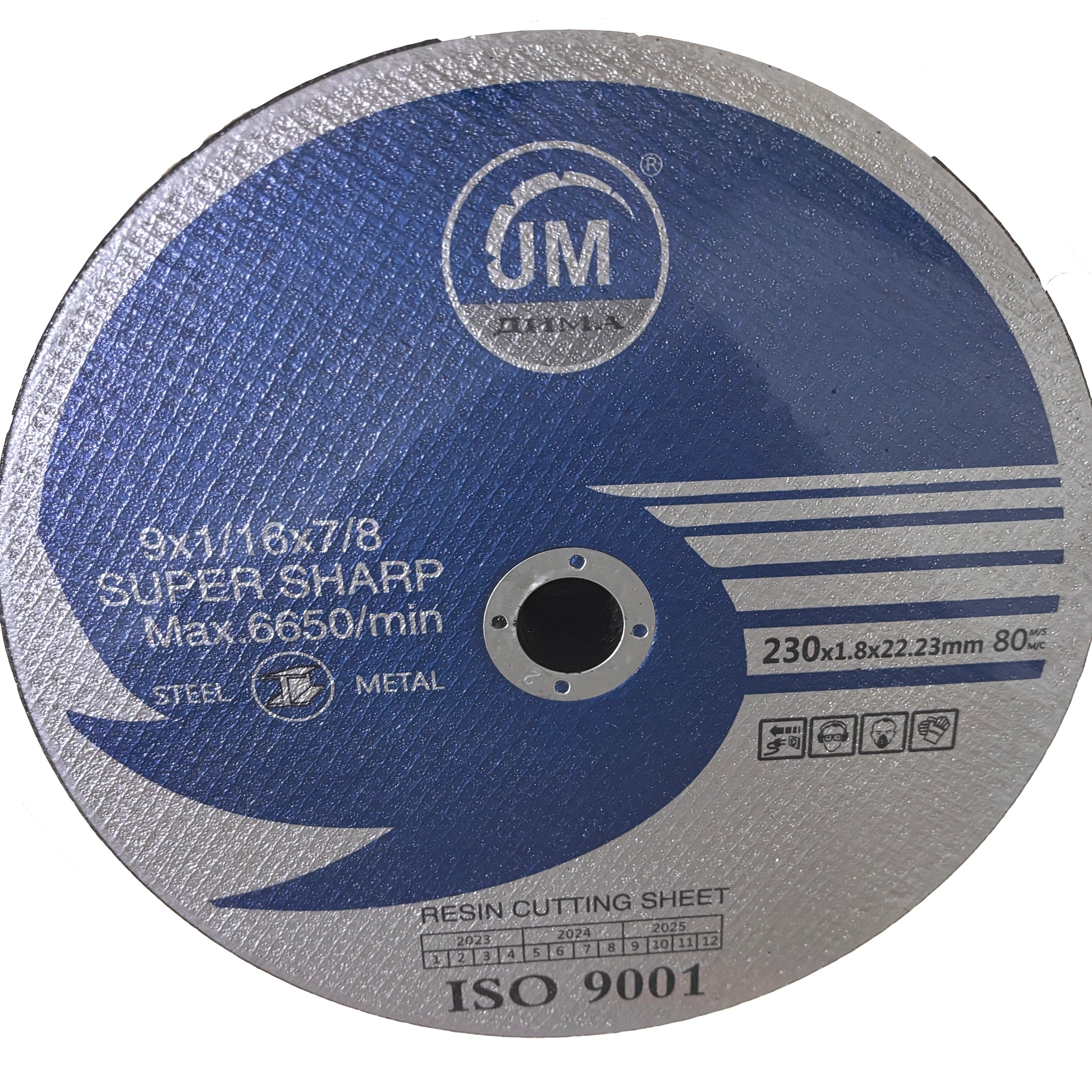 مجموعة من 25 قرص تقطيع معدني من الصلب والحديد والمعادن Disque meulage metal