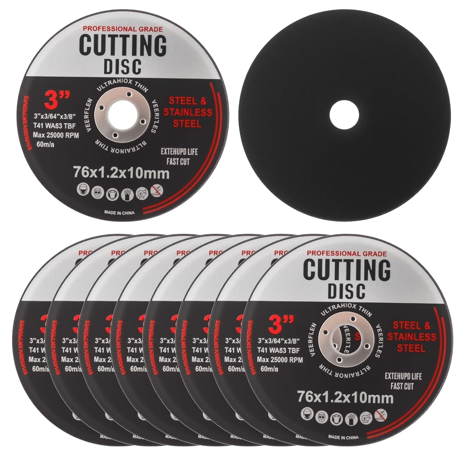 Disque de coupe Cutting Disc for Mini Angle Grinder 76mm ديسك تقطيع لامون صغير