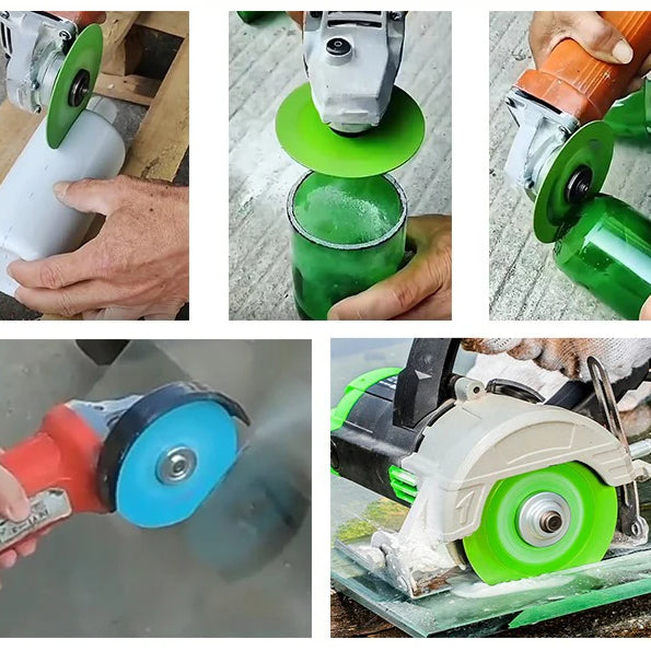 قرص تقطيع الزجاج Disque de coupe Verre Glass Cutting Disk saw balade