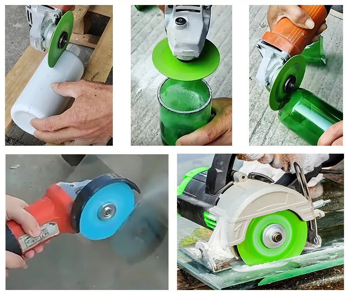 قرص تقطيع الزجاج Disque de coupe Verre Glass Cutting Disk saw balade