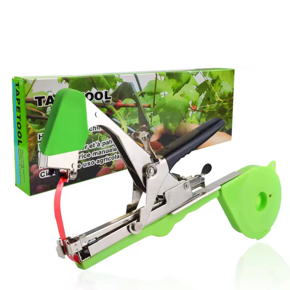 Taying Machine Tools آلة ربط النباتات والأشجار سهلة لدعم وربط النباتات بالعصي