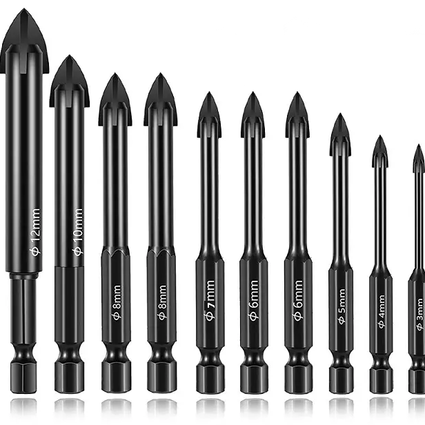 باك ميشات متعددة الوظائف  Mèches forets perceuse رؤوس إحداث الثقوب