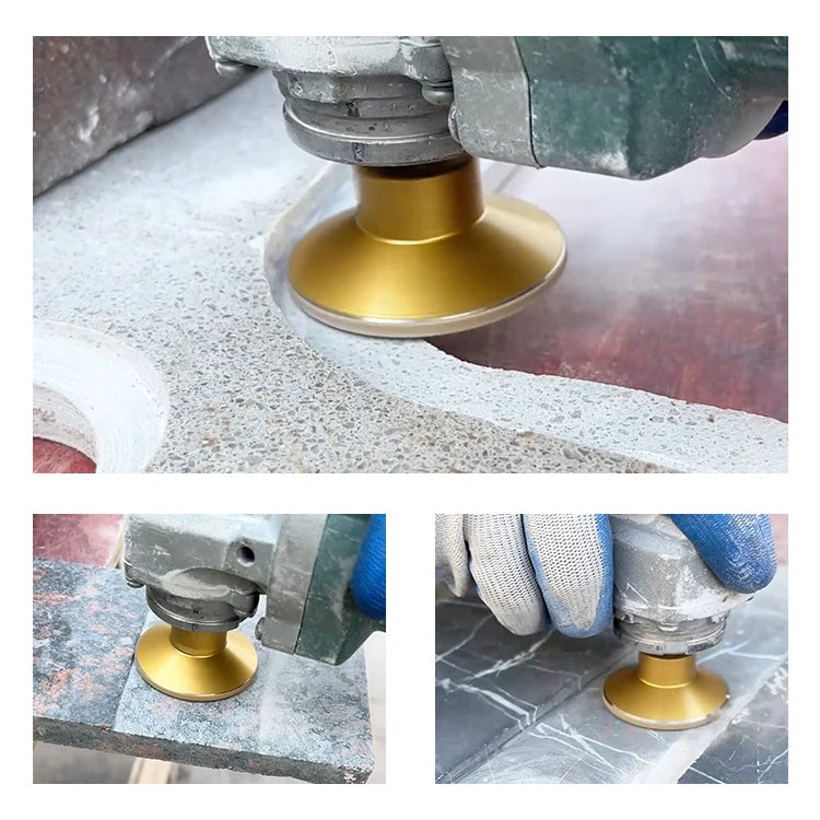 قرص تقطيع مع رؤوس حفر ،ثقب و تلميع  للبلاط والحجر والسيراميك diamond chamfer bit