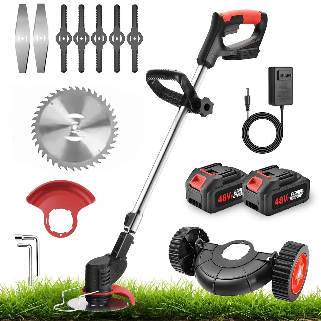 آلـة جـز و قطع العشب للحدائق لاسلكية مع 2 بطاريات 48 فولط Débroussailleuse
