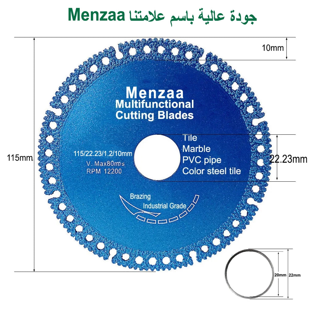 Lame de scie Multifunctional Cutting Blades ديسك قرص تقطيع متعدد الوظائف