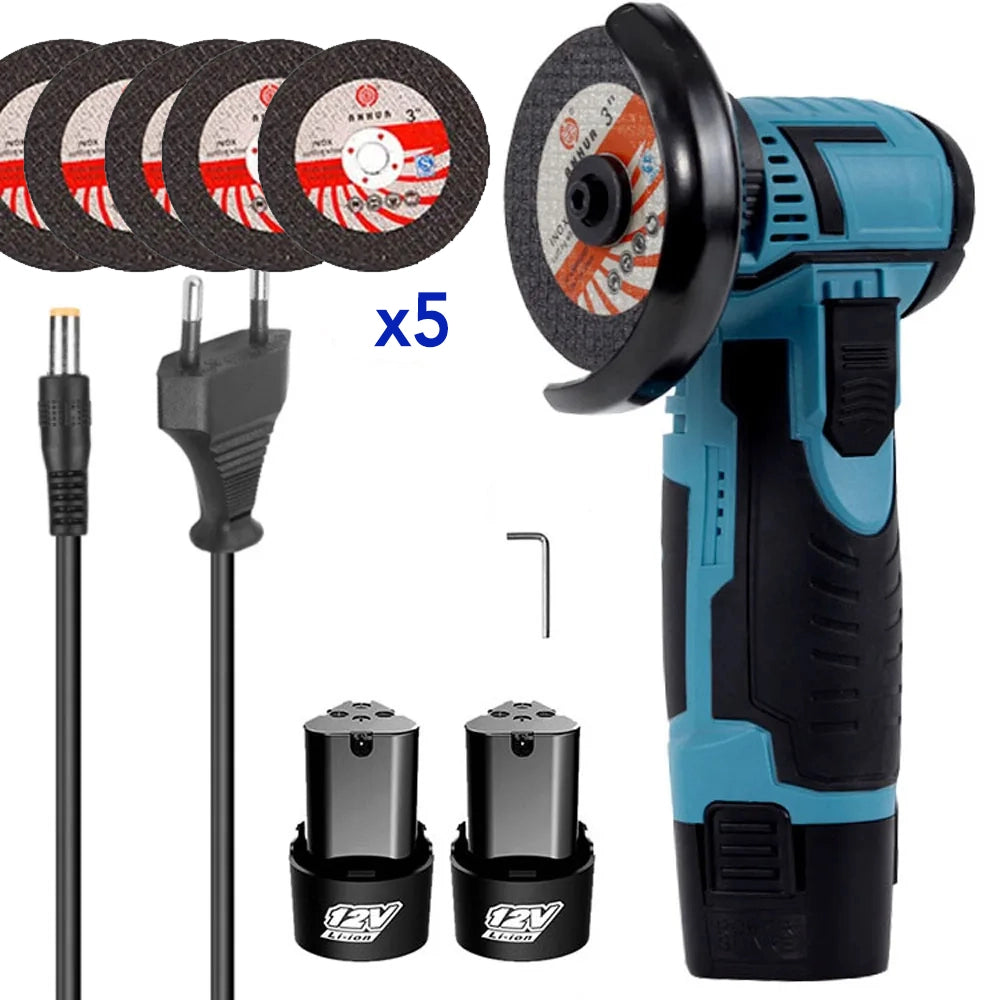 mini Meuleuse portable d'angle mini angle grinder لامون صغير مع بطارية آلة قطع محمولة