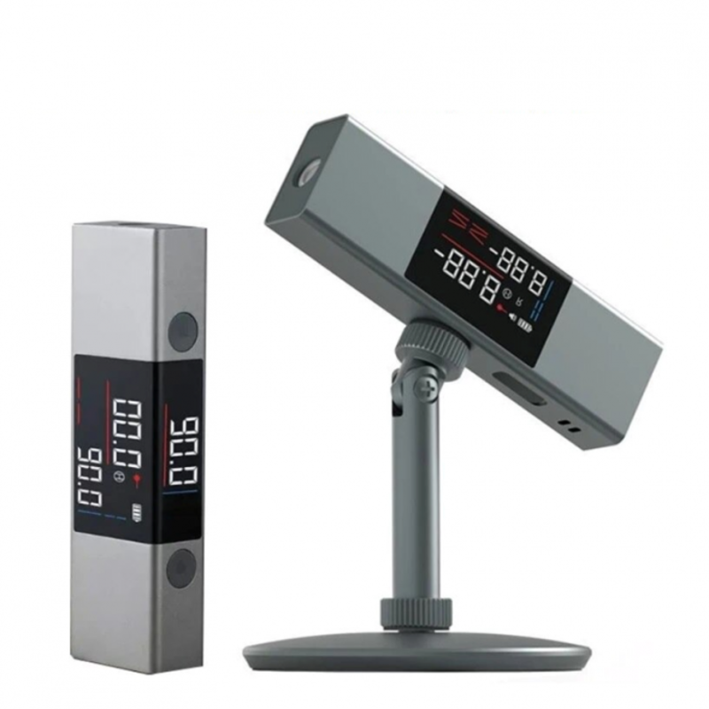 double laser DUKA  جهاز قياس الزوايا باستعمال الليزر شاشة عالية الدقة