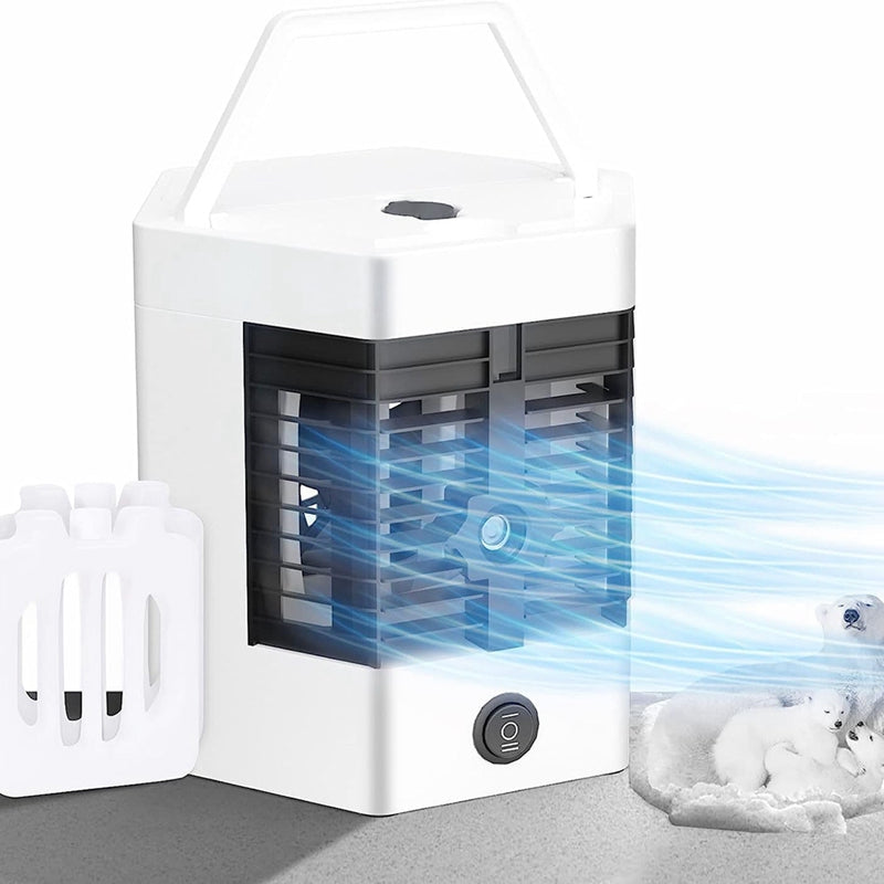 مكيف هواء محمول ومرطب صغير للغرف cooling spray air conditioning fan