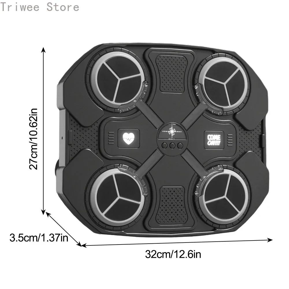 آلة الملاكمة الذكية مع الموسيقى و بلوثوت Machine de boxe murale intelligente avec musique électronique bluetooth et gants