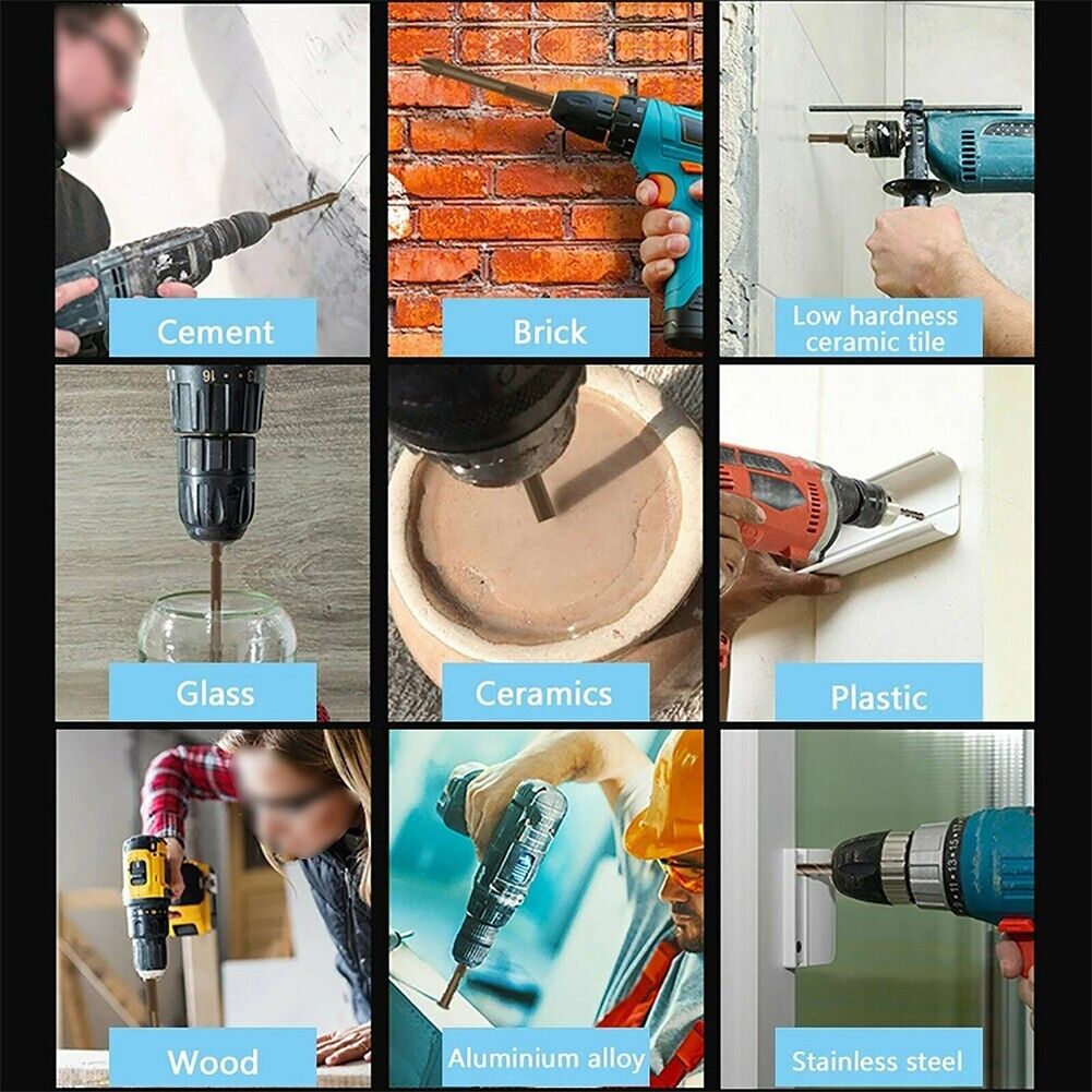 باك 09 ميشات متعددة الوظائف Mèches forets perceuse رؤوس إحداث الثقوب drill bit