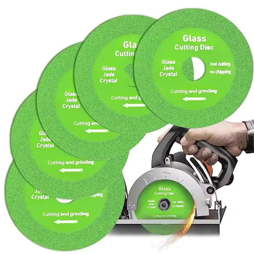 قرص تقطيع الزجاج Disque de coupe Verre Glass Cutting Disk saw balade