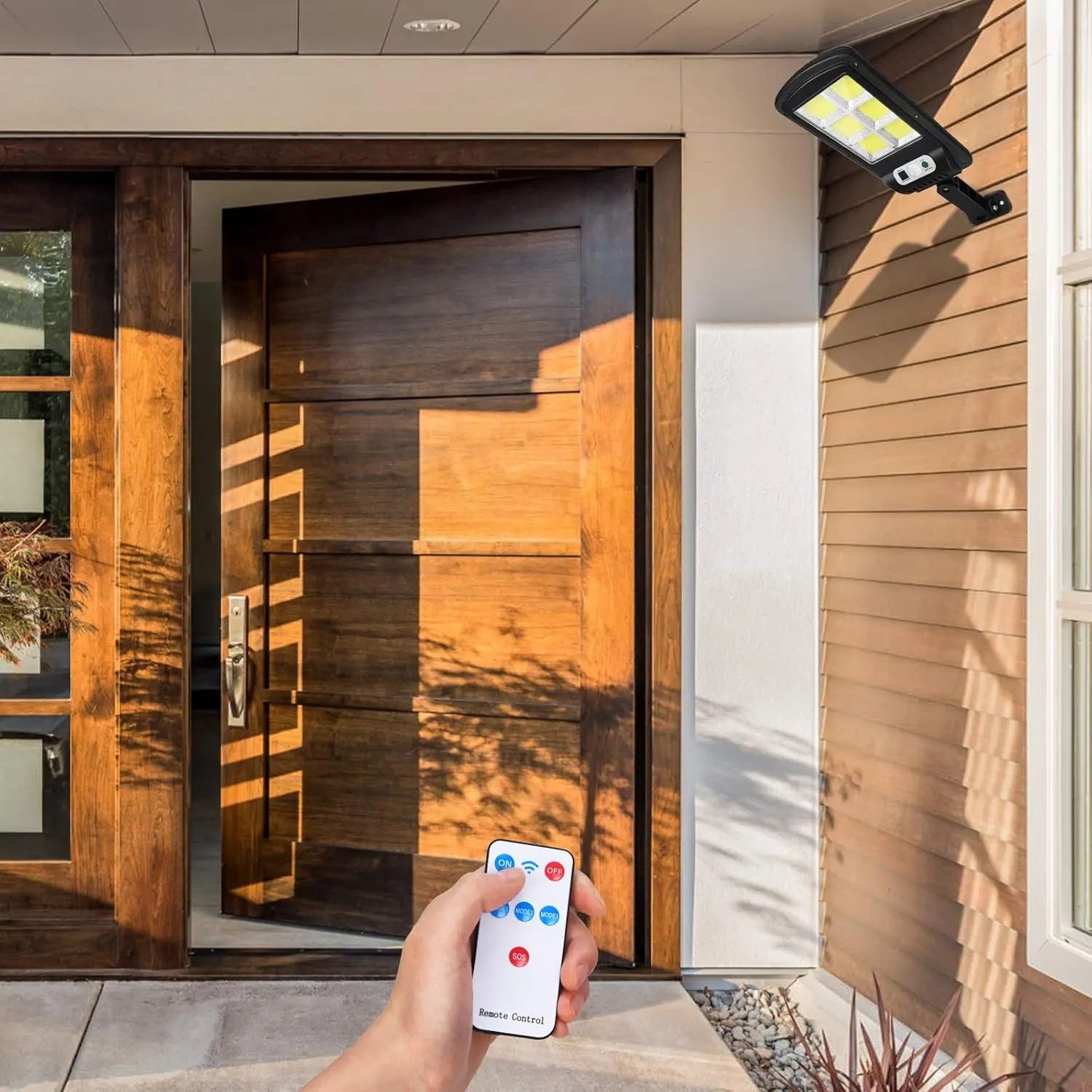 مصباح الطاقة الشمسية solar light lamp 120w Projecteurs solaires