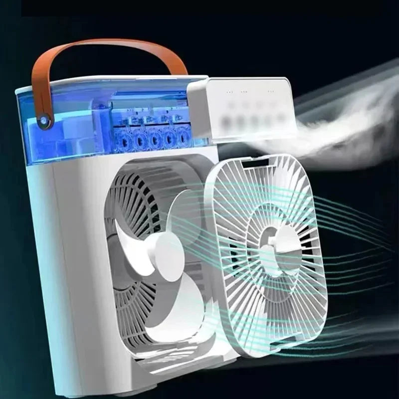 مروحة تبريد صغيرة محمولة، مبرد هواء و مكيف محمول Mini Cold Air Conditioner